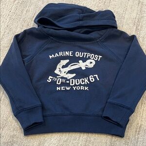 Polo by Ralph Lauren Kids Navy Marine Hoodie
